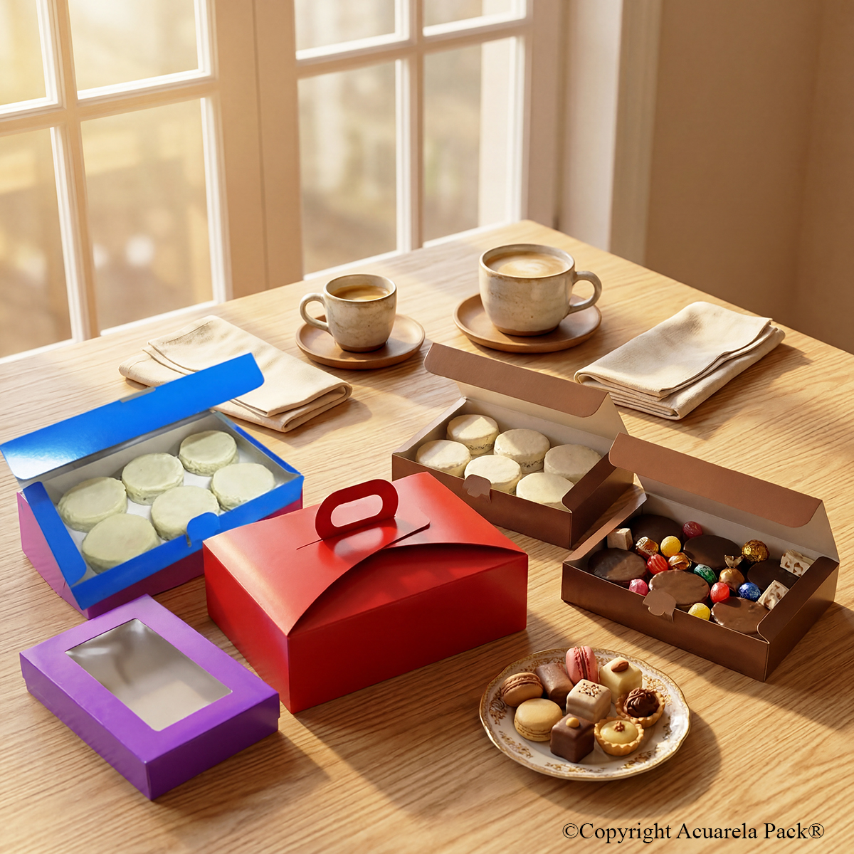 Cajas para Dulces y  Salados