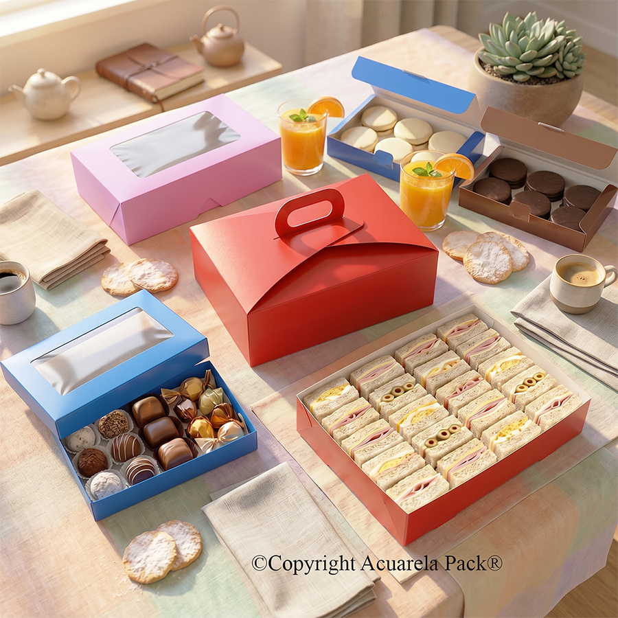 Cajas para Dulces y  Salados