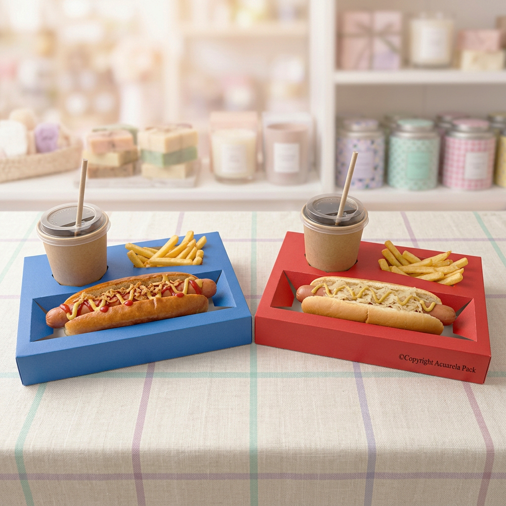 Bandeja pan., pap., y vaso