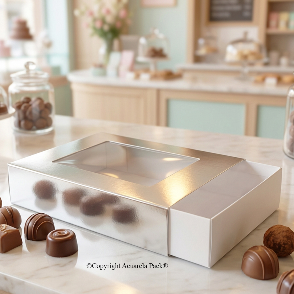 Estuche Bombones "L" (con visor)