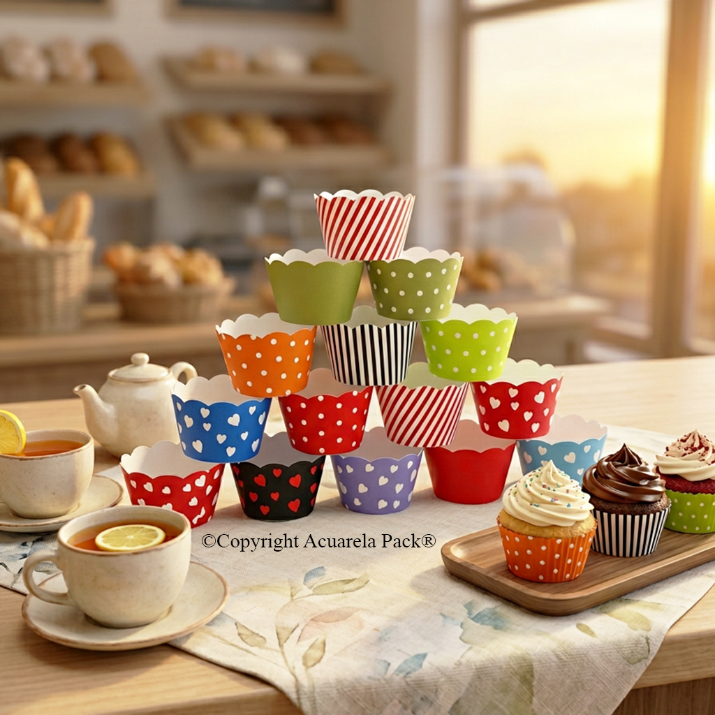 Wrappers para cupcakes